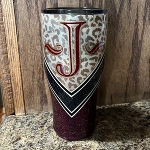 HOGG | 30 oz. Custom Tumbler personalized with “J”